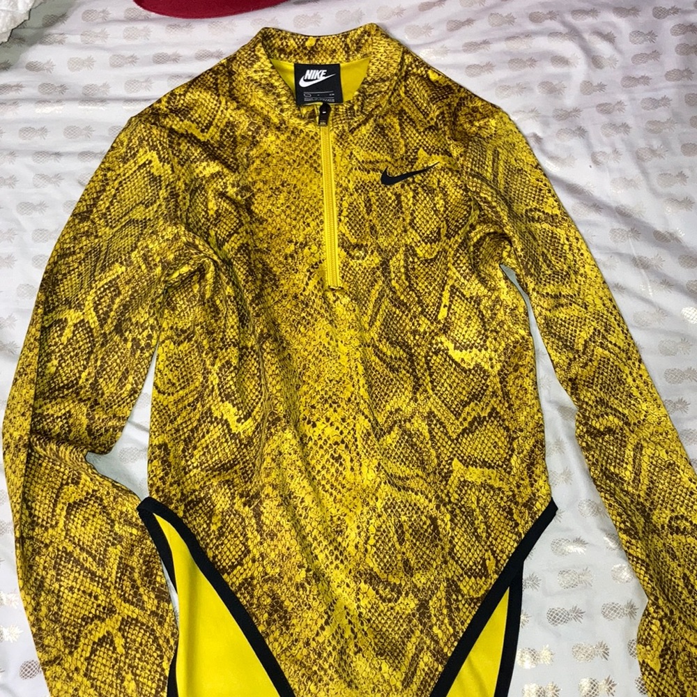 New Sold Out Nike snakeskin bodysuit